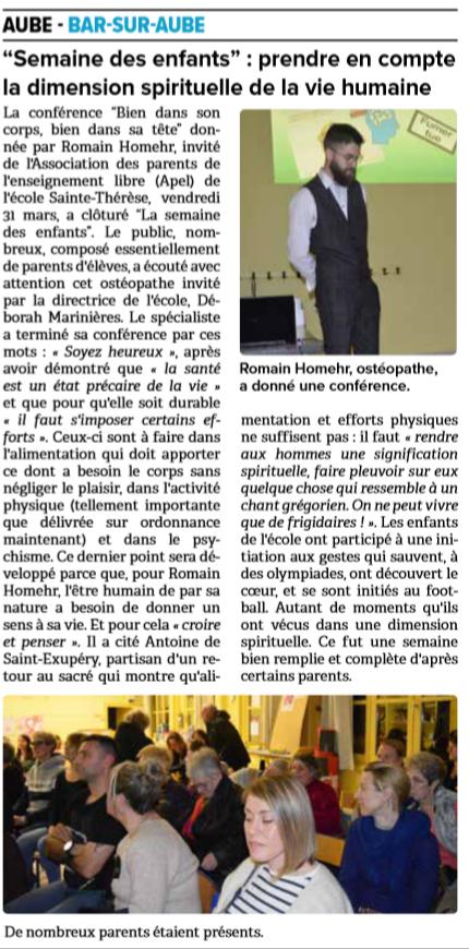 « Semaine des enfants » : prendre en compte la dimension spirituelle de la vie humaine – Article JHM